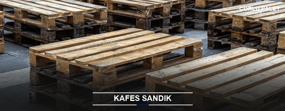Çorlu Ahşap Kafes Sandık